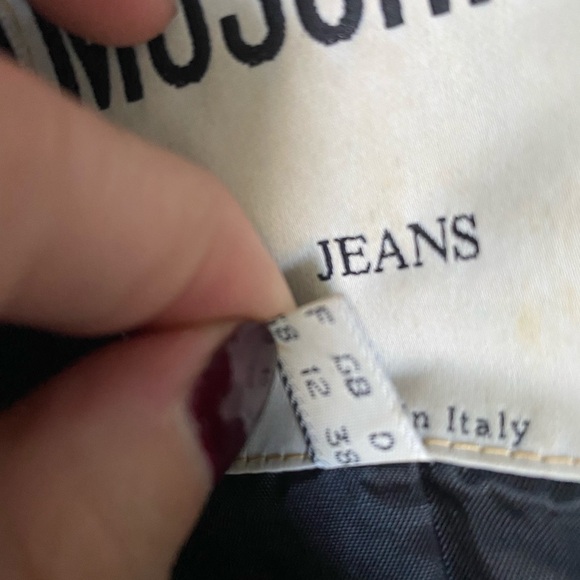 MOSCHINO Italy Black Jacket XS - Picture 11 of 14
